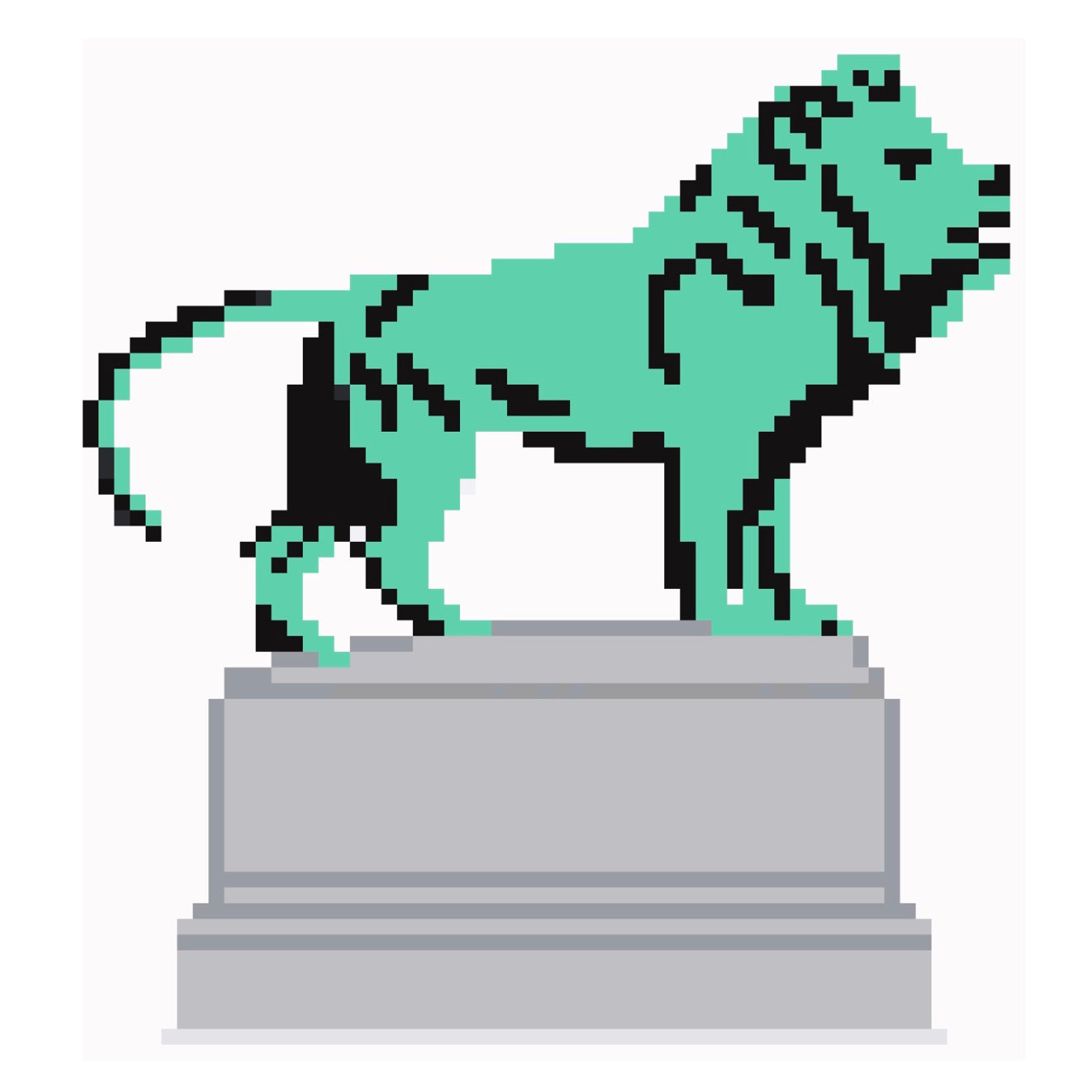 Chicago Art Lion Statue