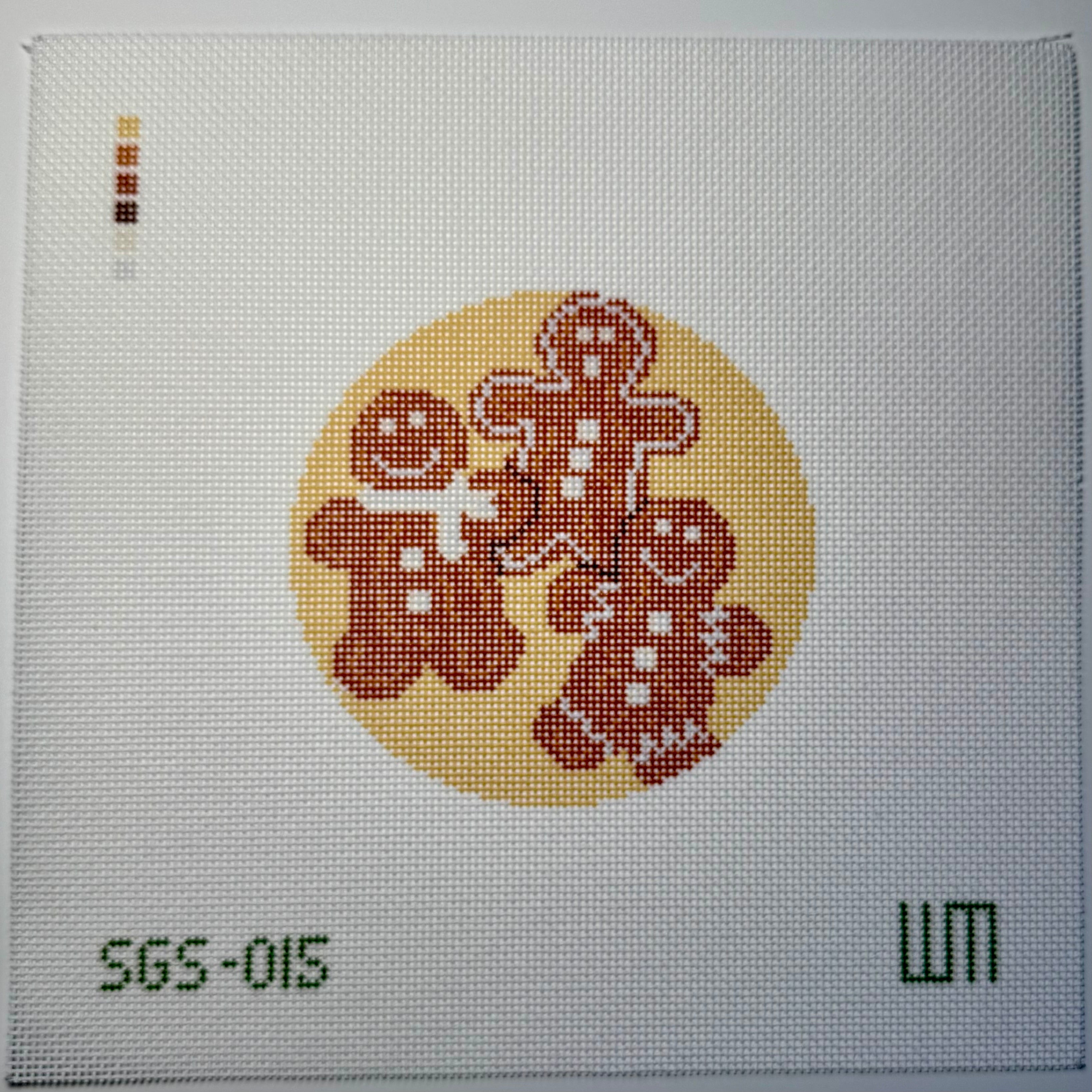 Gingerbread Men Round