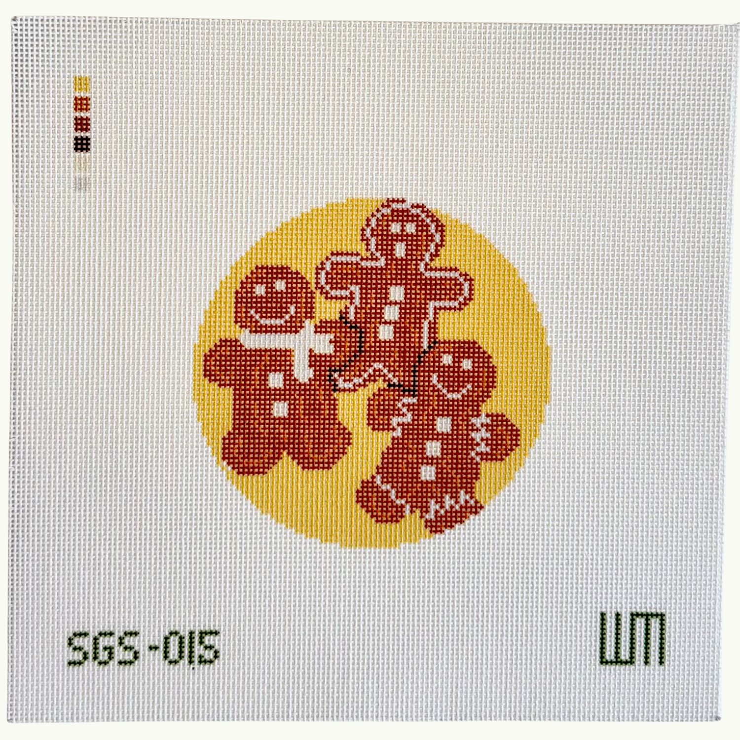 Gingerbread Men Round