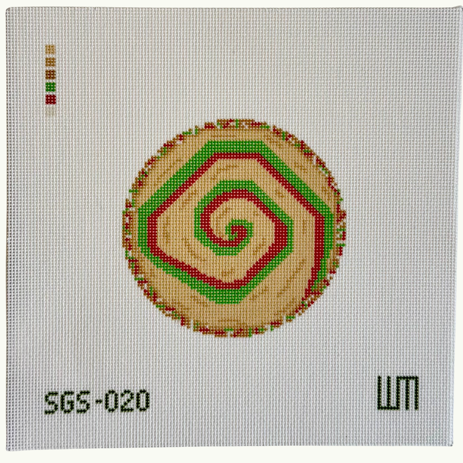 Spiral Sprinkle Cookie Round