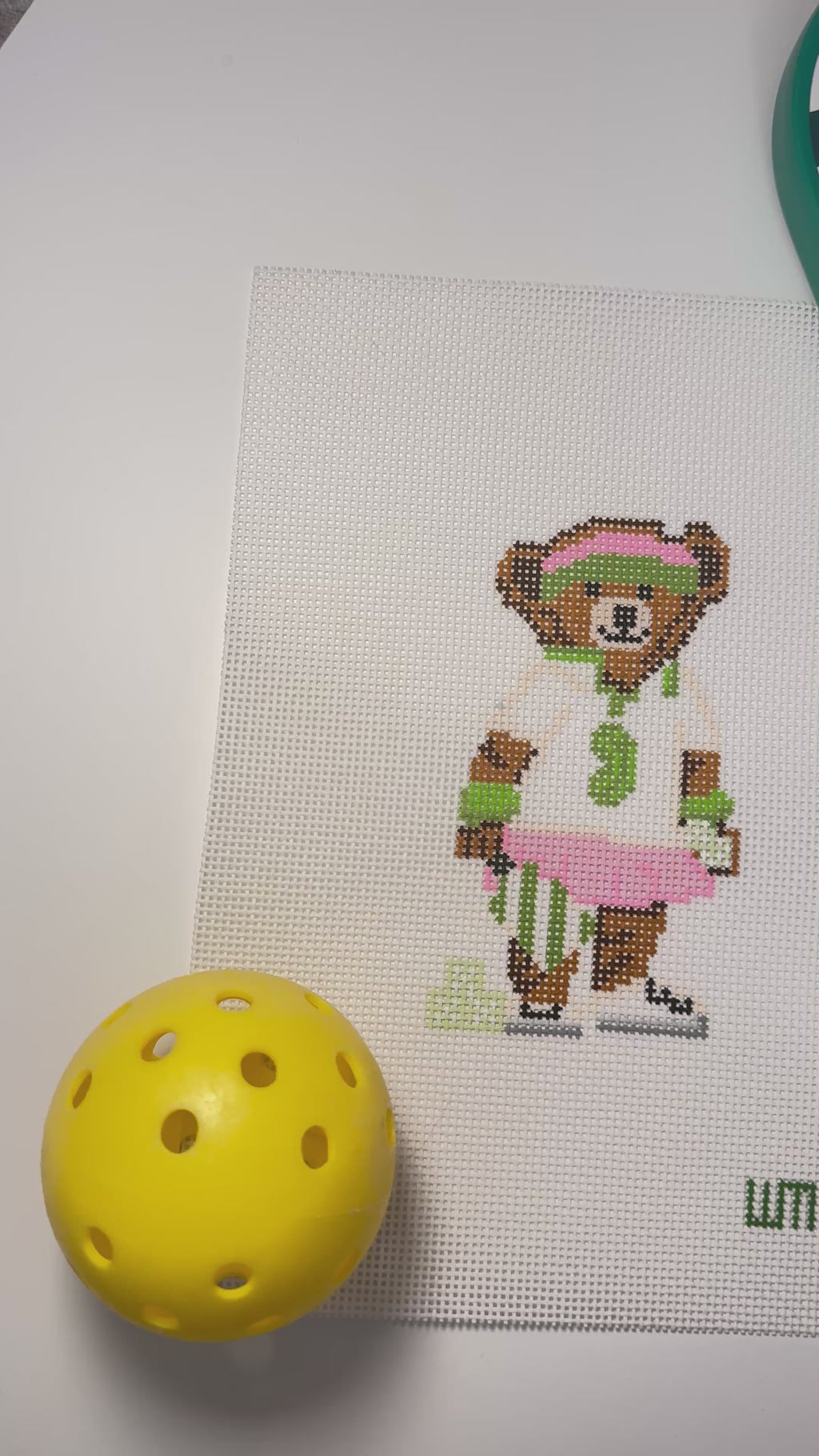 Pickleball Bear
